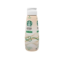 Rehausseur de café non lait. arôme de crème irlandaise, mélange d’amandes et d’avoine, végétalien, notes de vanille et de choc., sans arômes artificiels, recyclable, préparé au Canada 828ml