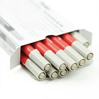 Pentel WhiteBoard Dry Erase Marker, 3.0mm Bullet Point, Red Ink, Box of 12