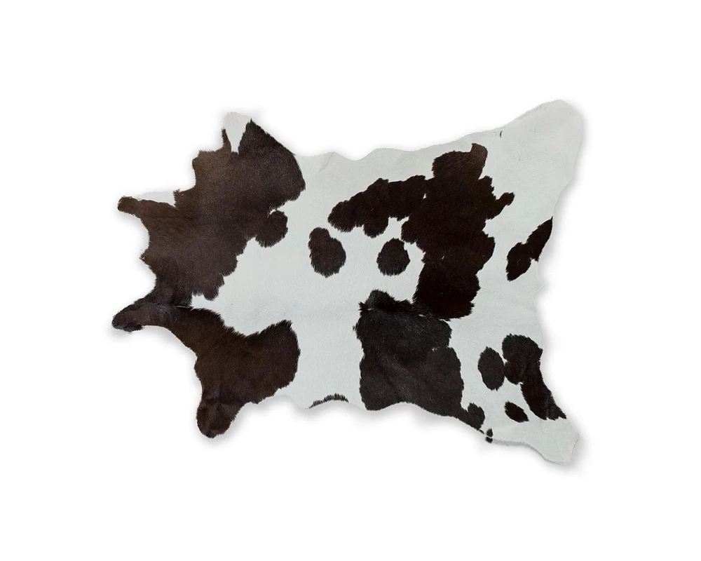 H-Natural Calfskin Rug