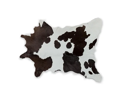 H-Natural Calfskin Rug