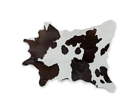 H-Natural Calfskin Rug