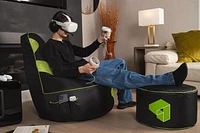 Gouchee Home Siteazee Bean Bag Ottoman/Pouf for Gaming