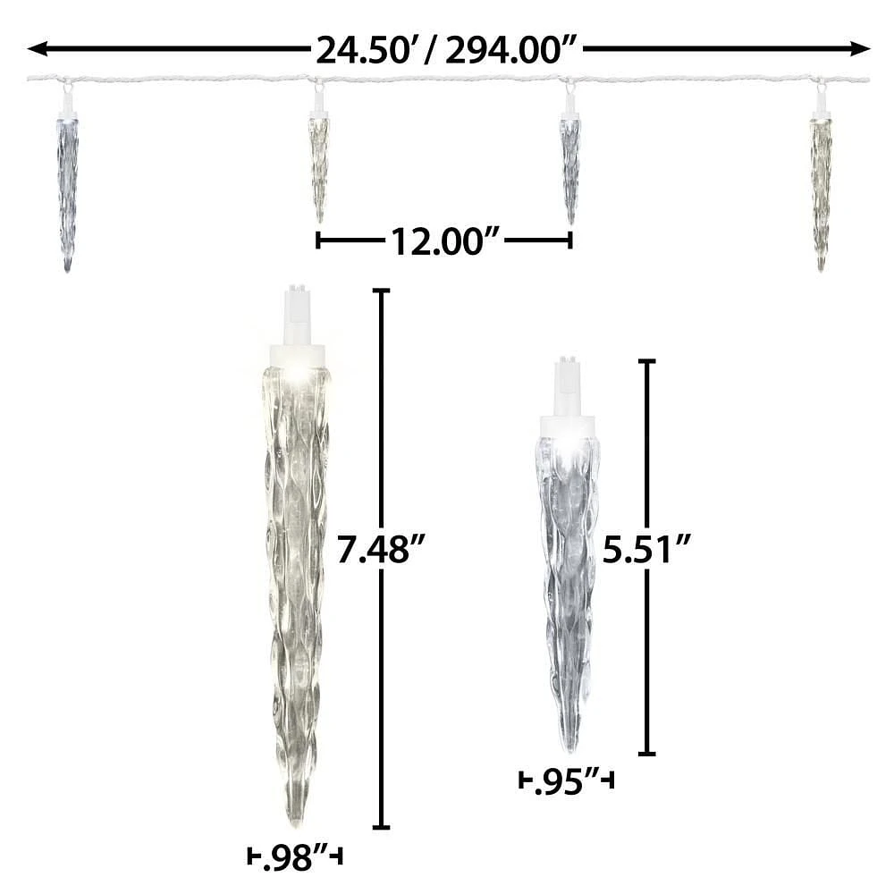 LightShow S/24 Icicle White PDQ