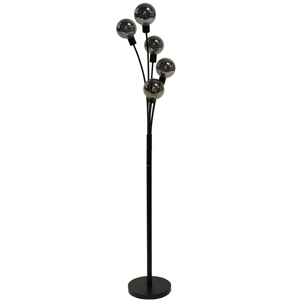 Dainolite 306F-BK Black Floor Lamp