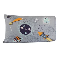Parure de lit de 4 pièces pour lits jumeaux, Outerspace