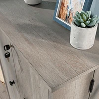 Sauder Sundar Storage Cabinet, Mystic Oak, 433930