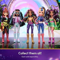 Unicorn Academy, Poupée Ava avec cheveux méchés, 7 accessoires et un accessoire de coiffure, 24 cm, poupées et licornes pour filles à partir de 4 ans