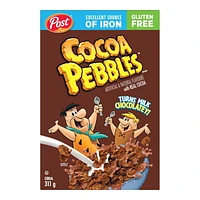 Post Cocoa Pebbles Cereal, Retail Size, 311 g, Post Cocoa Pebbles 311g