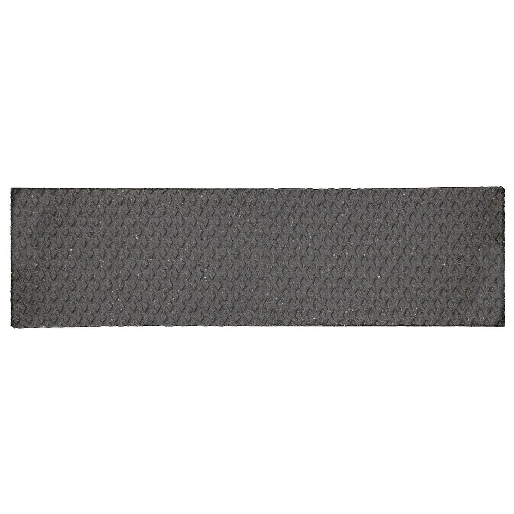 Everleaf Scroll Recycled Rubber Stairtread, 4-pack