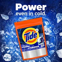 Tide Hygienic Clean Power PODS Laundry Detergent Pacs, Original Scent, Removes Visible and Invisible Dirt, 18CT