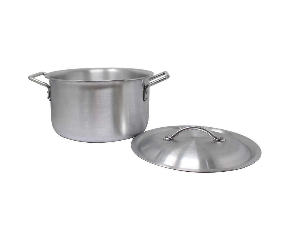 Mainstays Aluminium Stockpot with Aluminium lid 31 CM, Stockpot