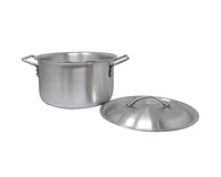 Mainstays Aluminium Stockpot with Aluminium lid 31 CM, Stockpot