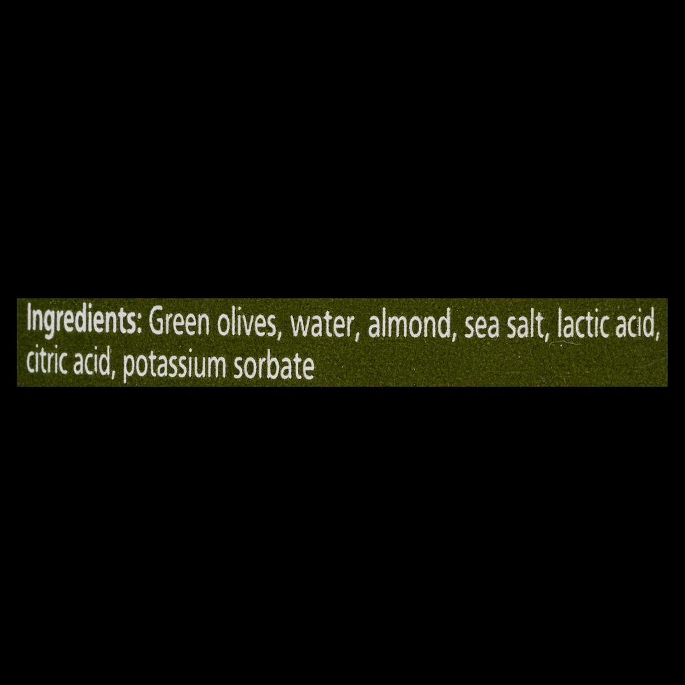 OLIVE VERT ARISTON AUX AMANDES OLIVES VERTES AUX AMANDES