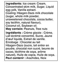 Barres de crème glacée HÄAGEN-DAZS® Vanille lait 3 x 88 ml 264 ML