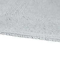 Tapis de bain en coton réversible doux et absorbant Fabstyles Basix