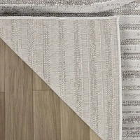 Rug Branch Astra Tapis d'intérieur moderne, gris, géométrique - Salon, Chambre