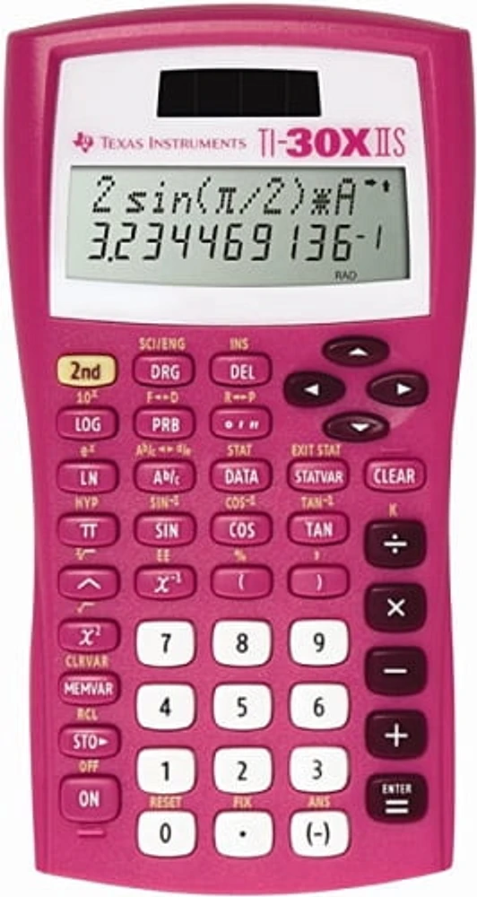 Texas Instruments Calculatrice TI 30XIIS Rose