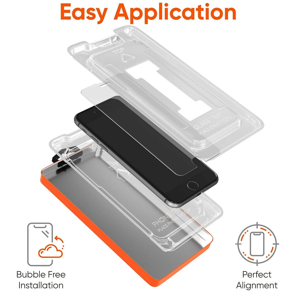 onn. iPhone 6 Plus/6s Plus/7 Plus/8 Plus Protector