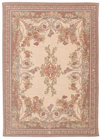 ECARPET Lotus Mod Ivory Rug 5'6" x 7'9"
