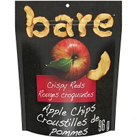 Bare croustilles de pommes Rouges croquantes. 96 g.