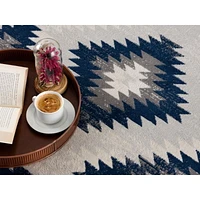 Tapis moderne ikat de la collection Savannah de Rug Branch