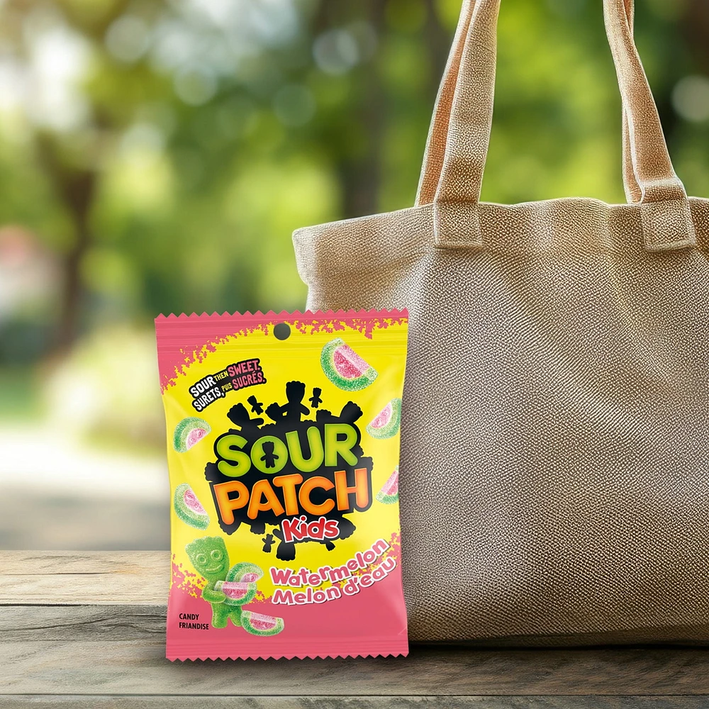 Sour Patch Kids Watermelon Candy, Sour Candy, Gummy Candy, 154 g