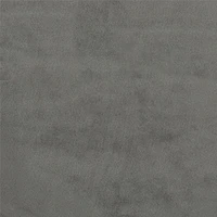 Novogratz Chapman Canapé avec pieds Chrome, velours gris Canapé