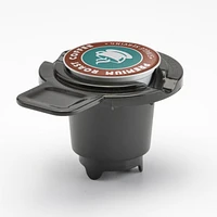 Cafetière à portion individuelle Mainstays, noire, double infusion, compatible café moulu ou K-Cup*, MS-202389CN Café en portion individuelle Mainstays