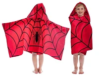Spider-Man Kids Hooded Towel, 100% Cotton
