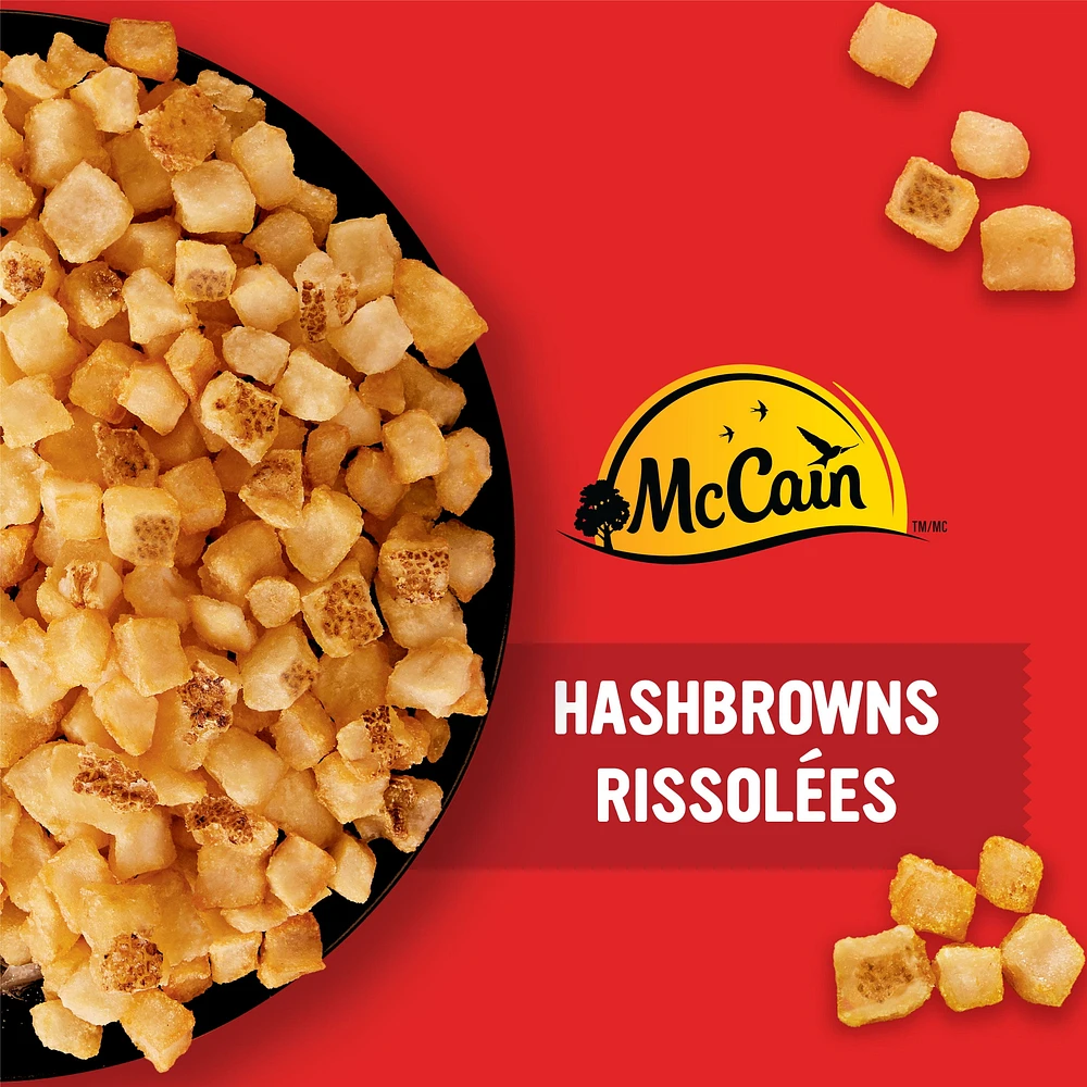 Pommes de terre rissolées en dés McCainᴹᴰ 800g