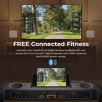 Sunny Health & Fitness Foldable 15 Level Auto Incline Treadmill, 20" Wide Running Belt, Quiet Brushless, Digital Display, 300 LB Weight Capacity, SunnyFit App Bluetooth Connection- SF-T723030