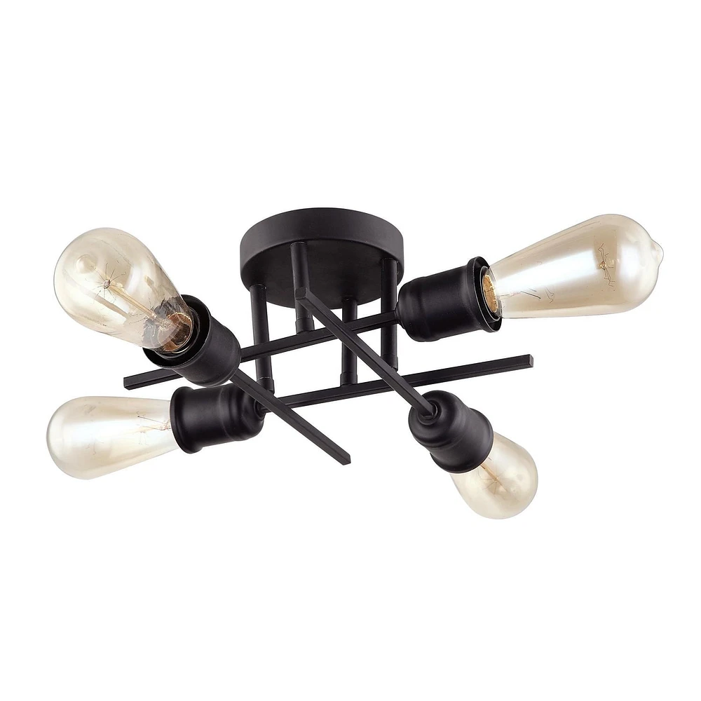 Dainolite NEB-184SF-ES Espresso Flush Mount