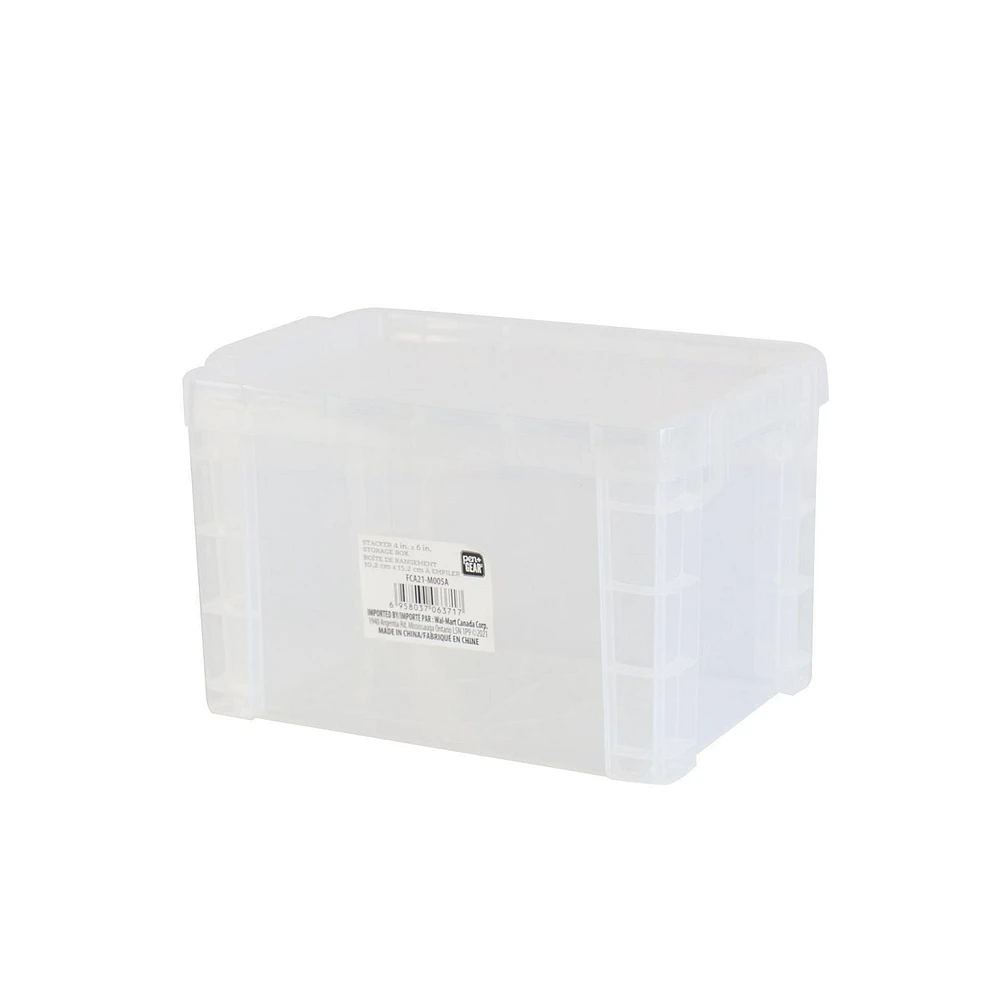 Pen+Gear Empileur 4x6 bac de stockage