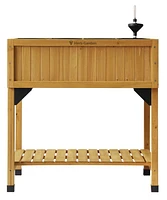 VegTrug Self-Watering Raised Herb Garden Planter