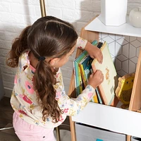 KidKraft Meuble avec bacs de rangement Mid-Century Kid
