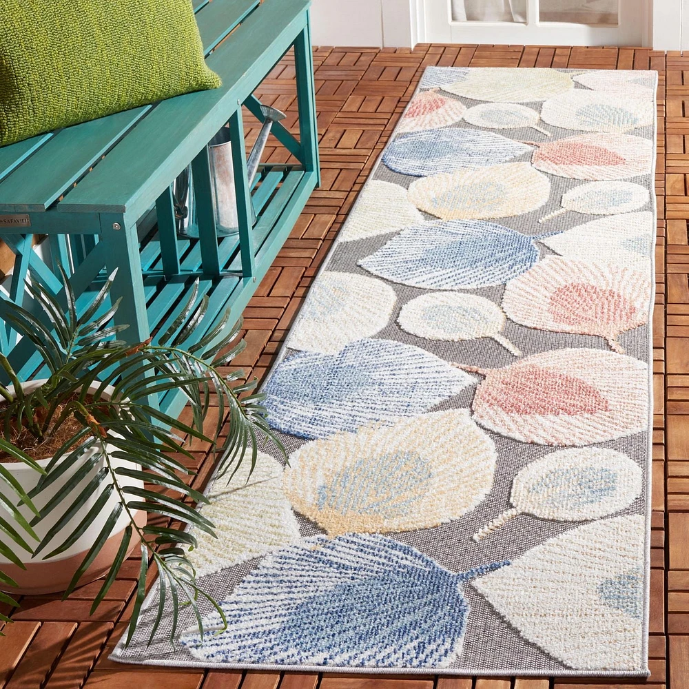 SAFAVIEH Sarasota Nash Tapis Floral Intérieur/Extérieur