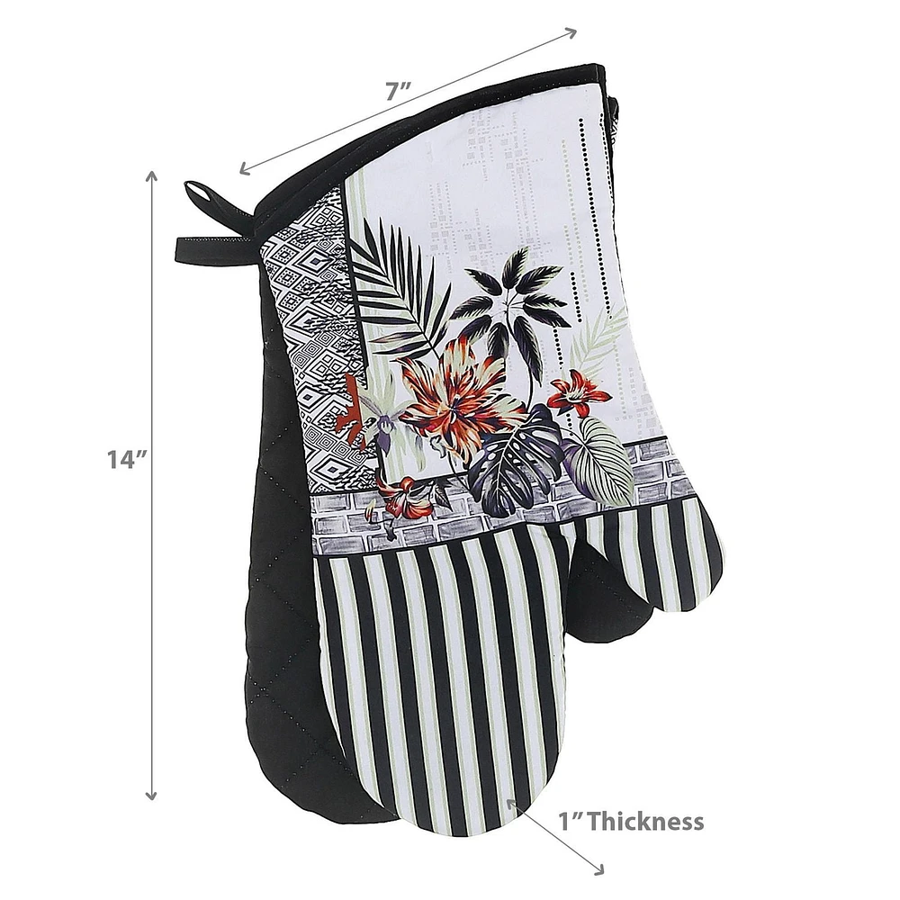 Four Mitts 2 Pcs Chic Tropical - Ensemble De 2