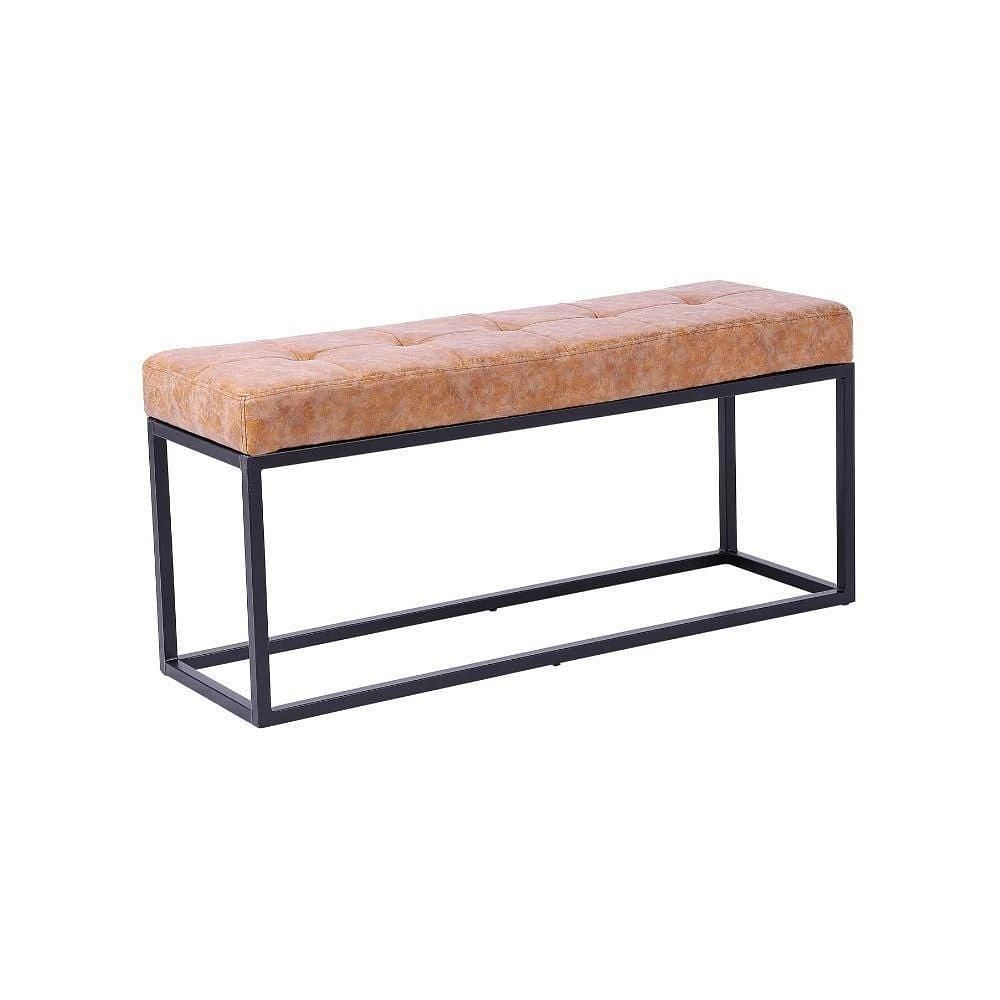 Heavenly Collection Banc en Cuir Blanc