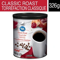 Great Value Classic Medium Roast Ground Coffee, 300 g