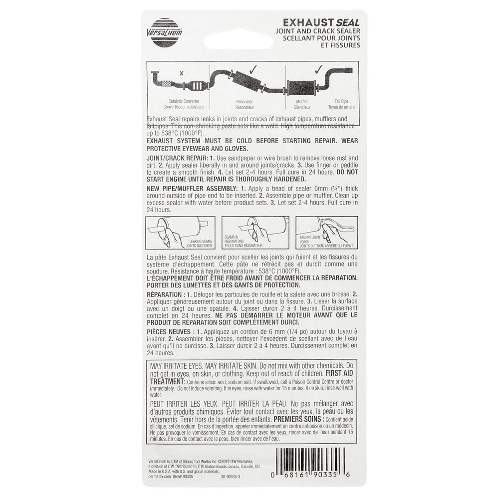 Scellant pour joints et fissures VersaChem 142 g