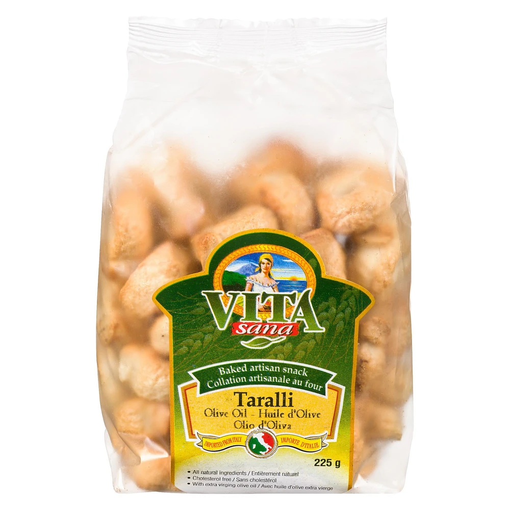 Vita Sana Taralli Olive Oil, 225 grams
