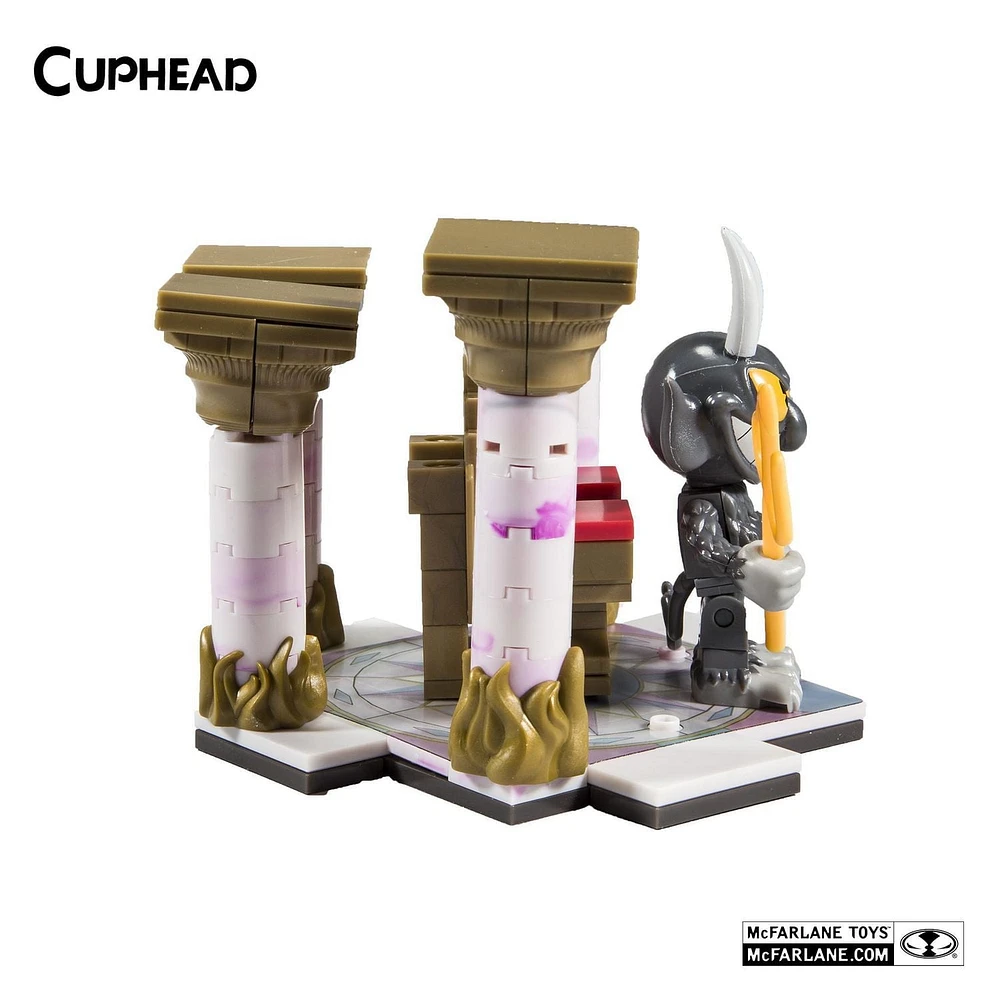 McFarlane Cuphead Le Throne du Diable Petit Ensemble de Construction