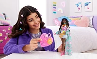Barbie – Extra Fly– Poupée Voyage, tenue de plage