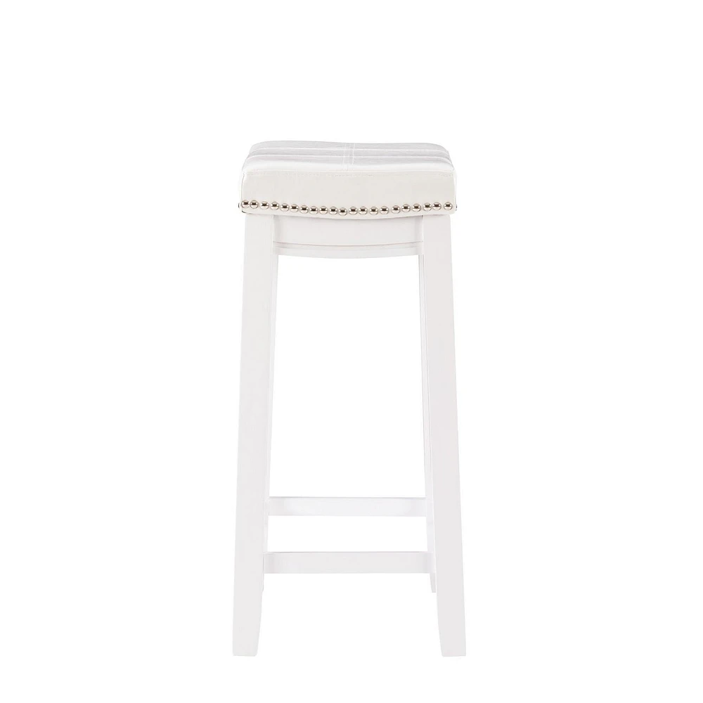 Warren White Counter Stool