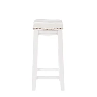 Warren White Counter Stool