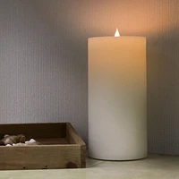 Mainstays 6" Bougie pilier en cire à DEL  scintillante 3" x 6", avec minuterie