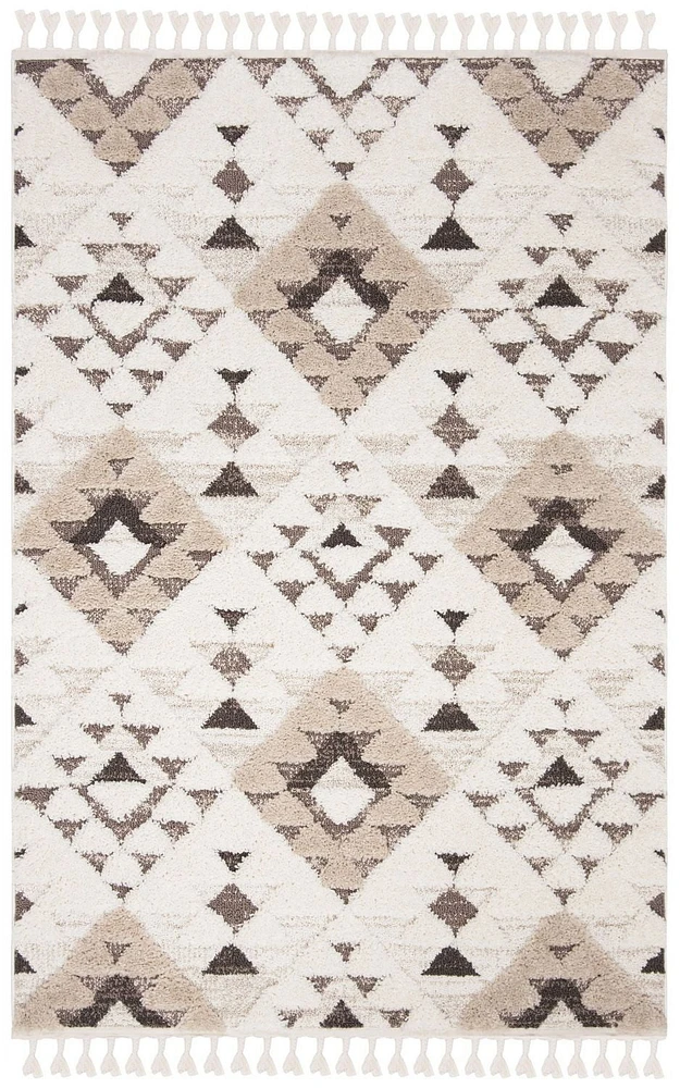 Safavieh Moroccan Tassel Larry Tapis Géométrique Shag