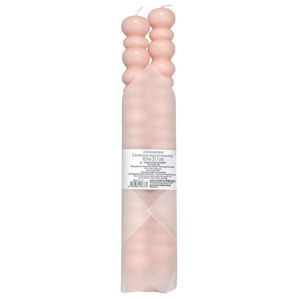 Art Wick 8.8oz Fashion Tapers bundle- Pink