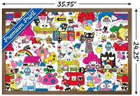 Hello Kitty and Friends: Hello - Group Wall Poster, 22.375" x 34"