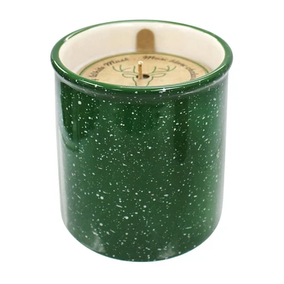 Bougie coulée parfumée - MUSC BLANC CHALEUREUX
